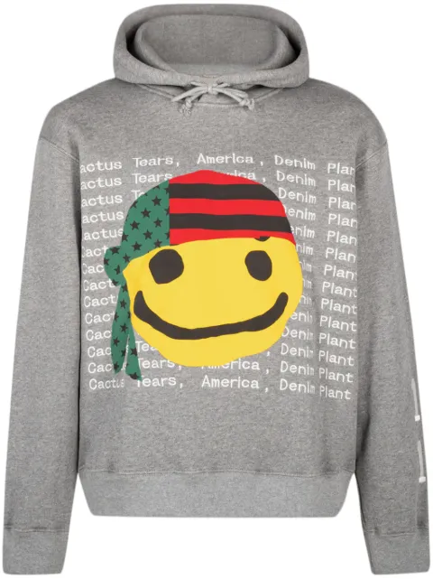 Denim Tears Cactus Tears hoodie Grey DT041