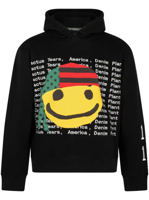Denim Tears Cactus Tears hoodie Black DT040