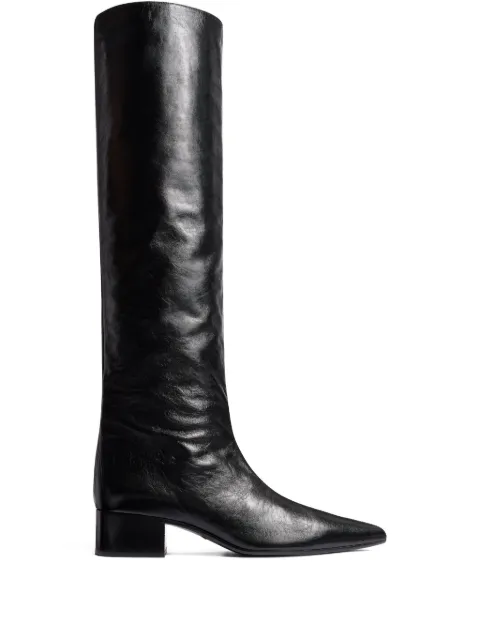 KHAITE 40mm Andee boots Black F1094907200