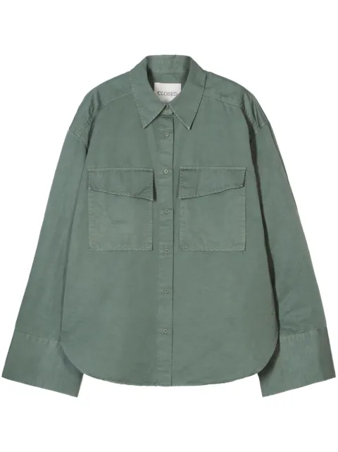 Closed Utility shirt Green C9443626F30