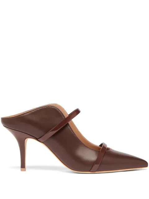 Malone Souliers 70mm Maureen mules Brown MAUREEN70428