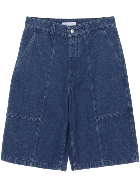 Maison Kitsuné Workwear denim shorts Blue MM01404WW5023