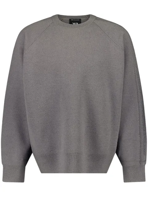 Y-3 3S Knit Crew sweater Grey JD9842