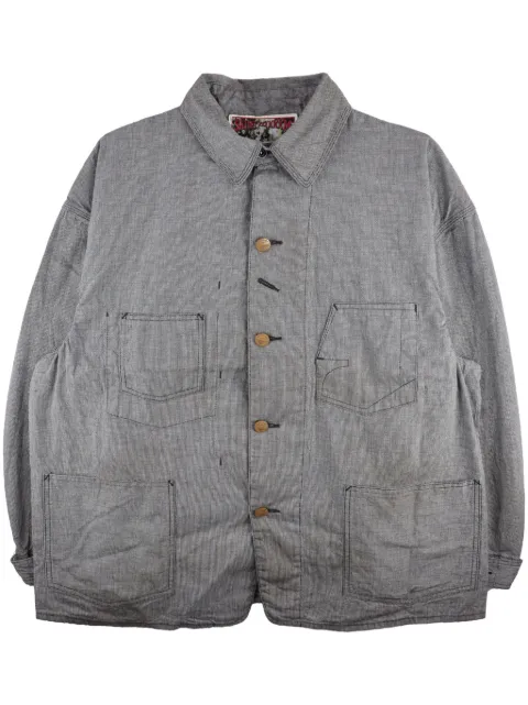 SAINT MXXXXXX denim jacket Blue SMYS10000C54