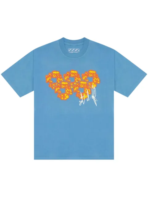 Denim Tears x Offset Set It Off #4 T-shirt Blue DTO642