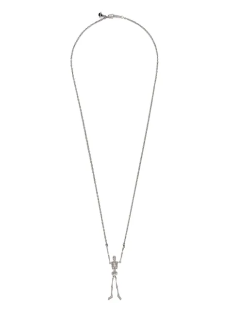 Vivienne Westwood skeleton-pendant necklace Silver 6301012Y02P107