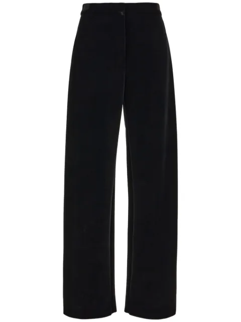 Sportmax velvet trousers Black ARTE1234