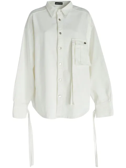 ANDREĀDAMO long sleeve shirt White ADPS23SR02951060