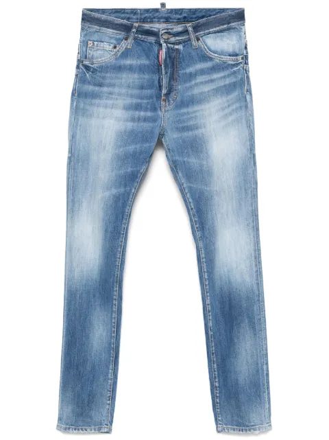 DSQUARED2 layered jeans Blue S74LB1606S30309