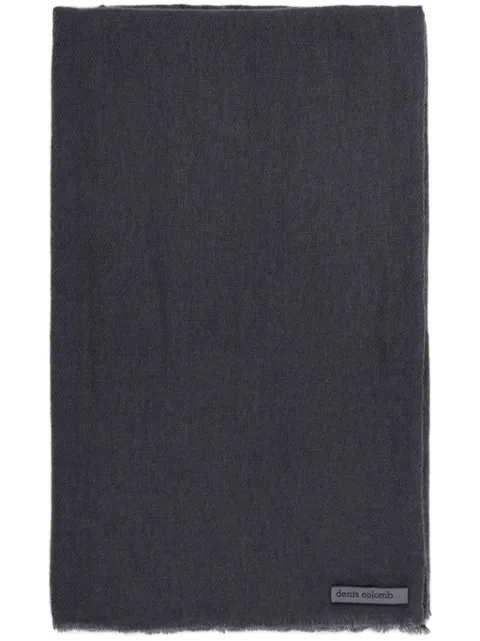 Denis Colomb Travel scarf Blue TRAVELSHAWL1PLY