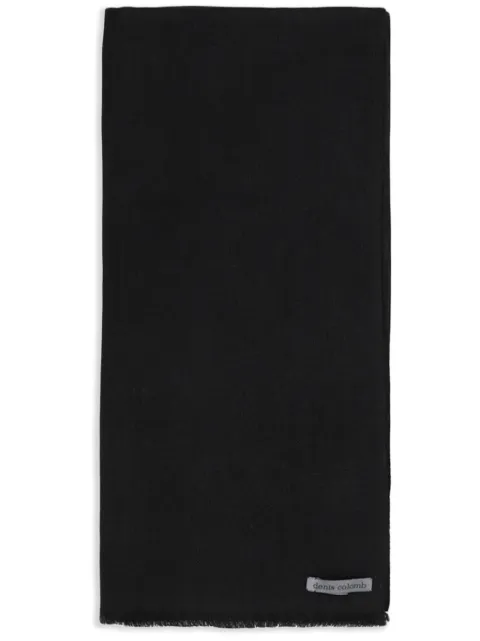 Denis Colomb cashmere scarf Black KASUMISTOLE