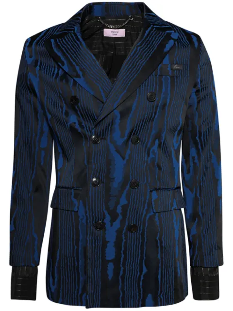Martine Rose double-breasted jacket Black 328WT01506