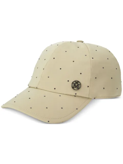 Maison Michel Tiger baseball cap Neutrals 2215075001