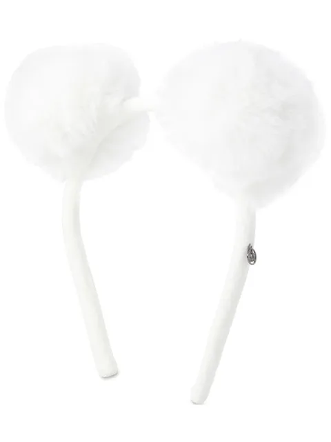 Maison Michel Heidi headband White 2571002002