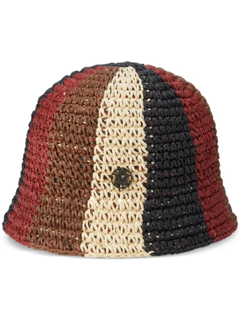 Maison Michel Pablo bucket hat Brown 1206002001