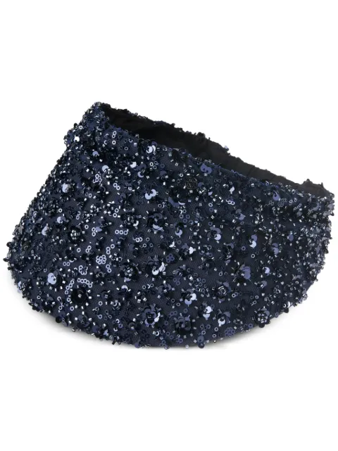 Maison Michel Soft Patty vizor Blue 2460004001
