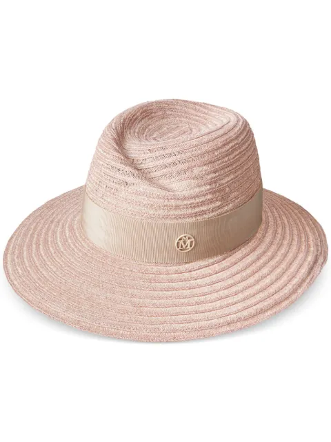 Maison Michel Virginie fedora hat Neutrals 1001281002