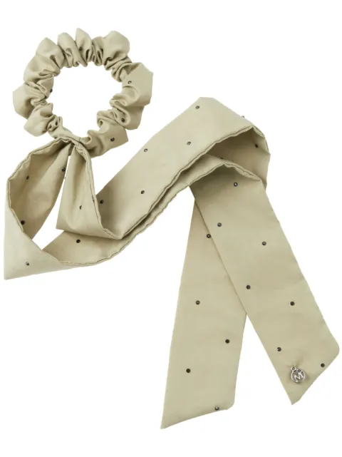 Maison Michel Lixou tied scrunchie Neutrals 2606001001