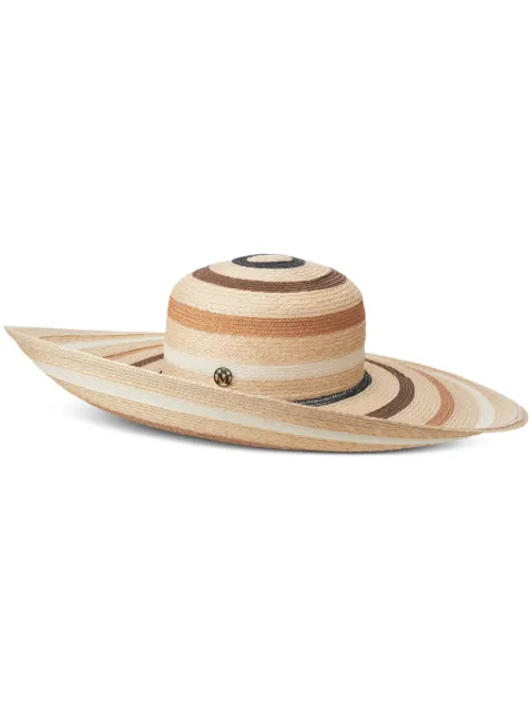 Maison Michel Veronika sun hat Neutrals 1222001001