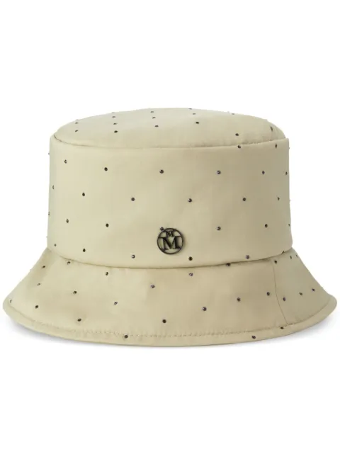 Maison Michel Axel bucket hat Neutrals 2290077001