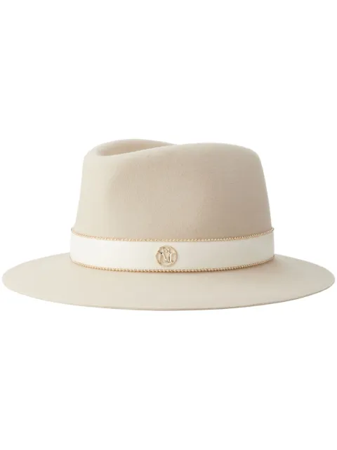 Maison Michel Andre fedora hat Neutrals 1003171001