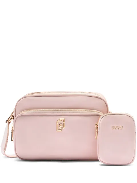 LIU JO logo-detail crossbody bag Pink AA5176T4559
