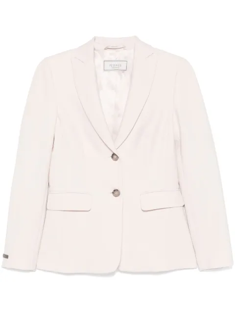 Peserico double-face blazer White S01912F0193