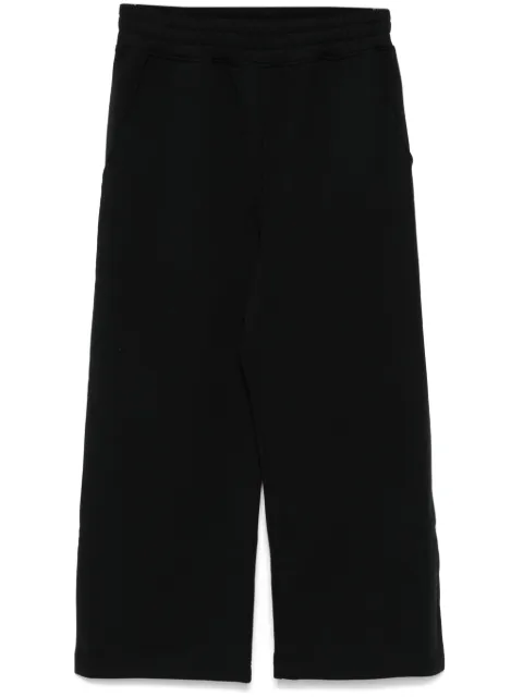 Moschino logo-raised sweatpants Black A03305528