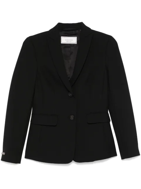 Peserico double-face blazer Black S01912F01934