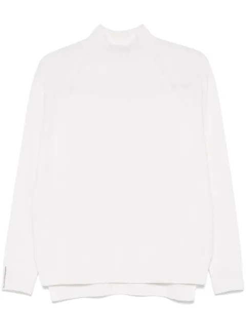 Peserico high-neck sweater White S99595F07K09018