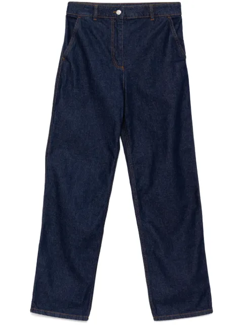 Maison Kitsuné straight-leg jeans Blue NW01113WW0081
