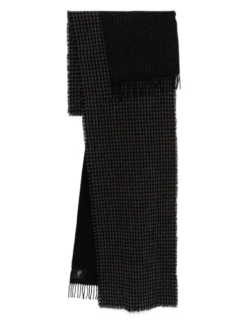 Yohji Yamamoto panelled scarf Black D0L05106
