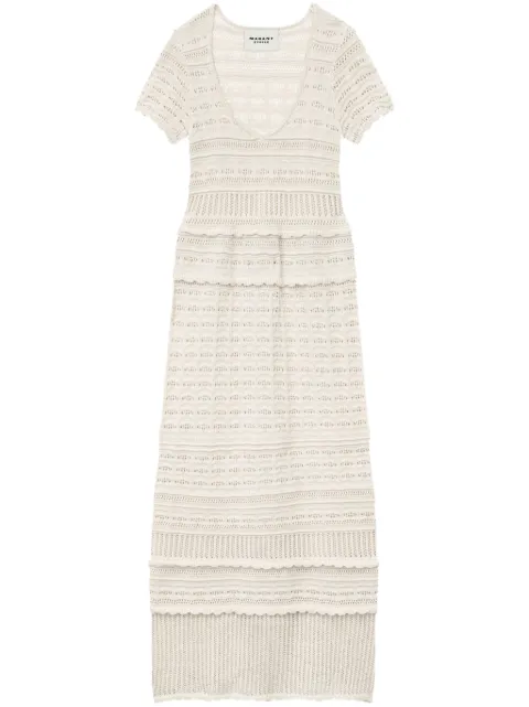 MARANT ÉTOILE Aurore dress Neutrals RO0747FAC1L15E