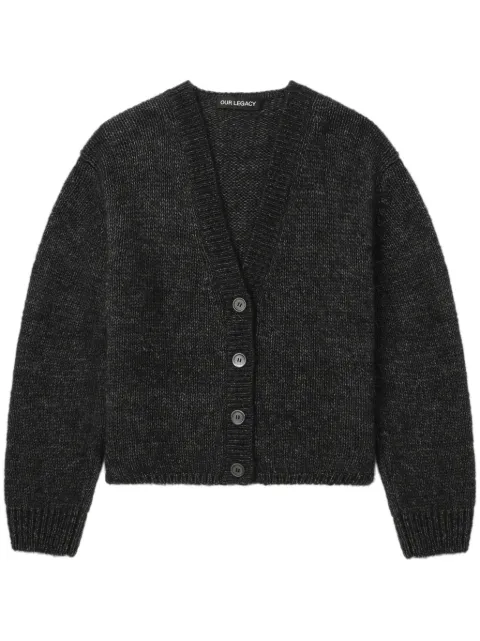 OUR LEGACY Academy cardigan Black W4243AP