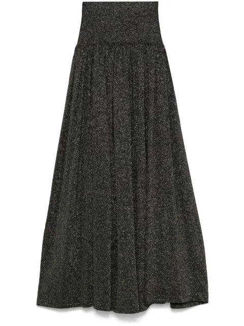 ZIMMERMANN Crush maxi skirt Black 2243SR251