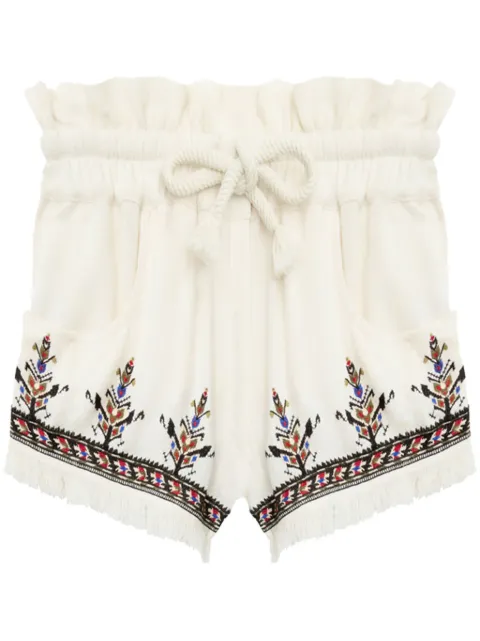 MARANT ÉTOILE Kriss shorts White SH0188FAC1J10E