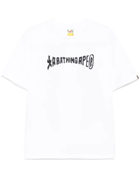 A BATHING APE® souvenir dragon T-shirt White 001TEK801053M
