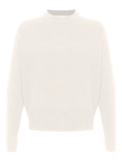 extreme cashmere crew-neck pullover Neutrals 12312601TU01126