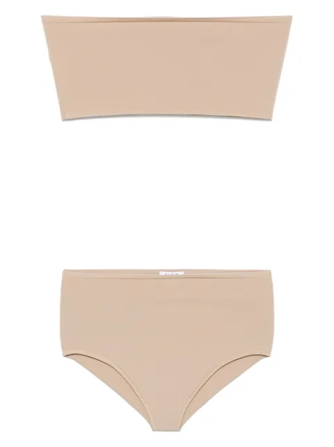 Alaïa second-skin knit lingerie set Neutrals AA9A1024M826A