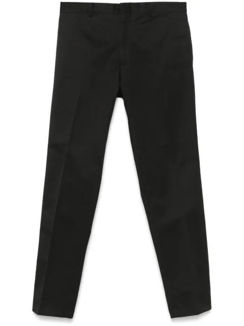Christian Dior Pre-Owned 2000s pressed-crease trousers Black DIO250CO