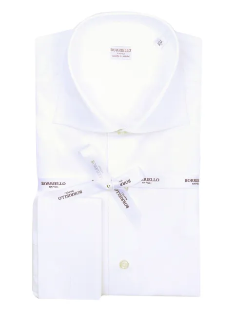 BORRIELLO NAPOLI cotton shirt White 1016