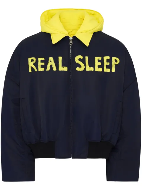 JW Anderson oversized hooded jacket Blue JK0352PG1696877