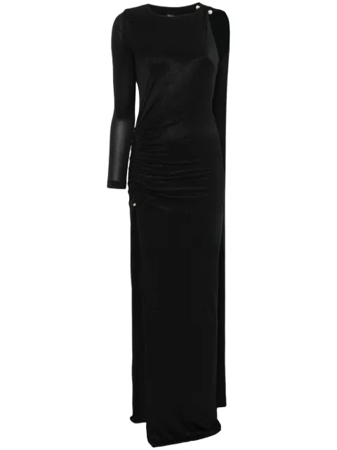 NISSA backless maxi dress Black RS15431