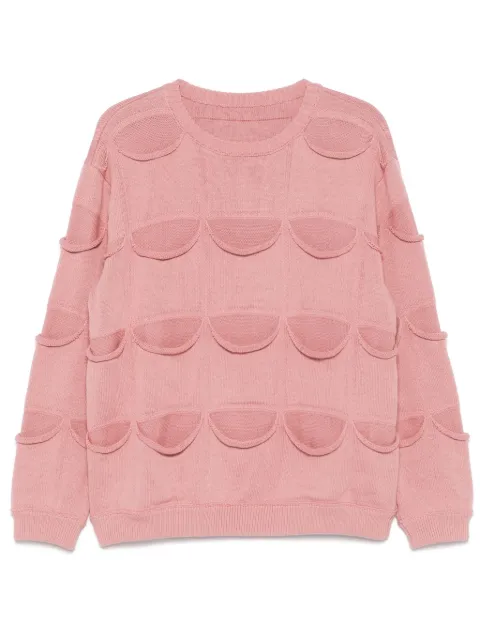 Isa Boulder Allpocket sweater Pink MTP21C
