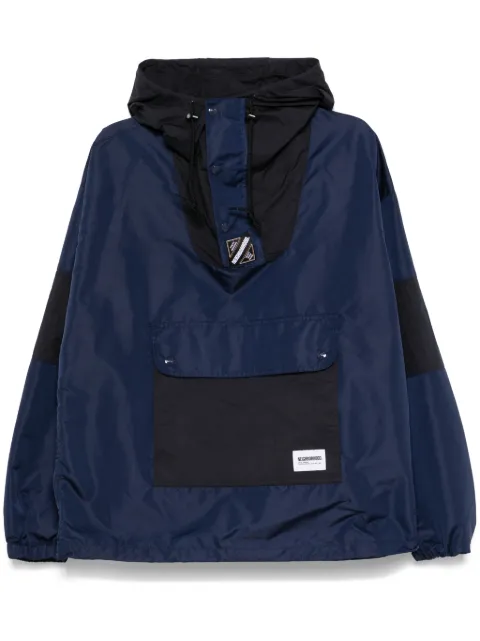 Neighborhood logo-patch jacket Blue 242TSNHJKM11
