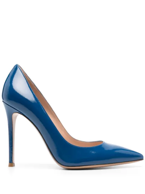 Gianvito Rossi 105mm Gianvito pumps Blue G2847015RICNUI