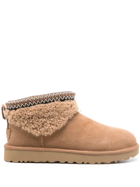 UGG Classic Ultra Mini Maxi Curly boots Brown 1158263