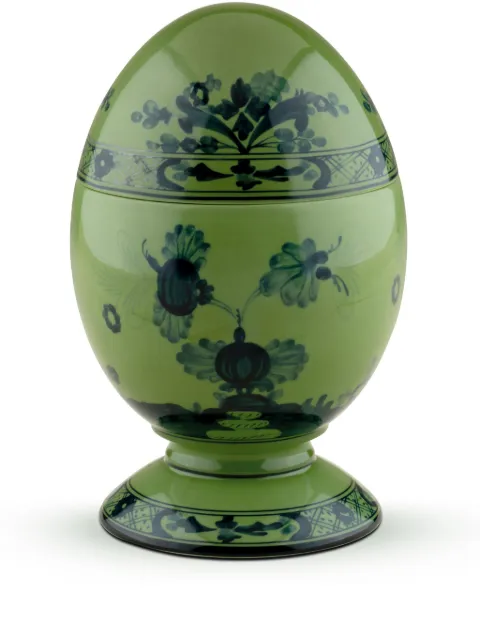 GINORI 1735 Oriente Italiano egg cup (21cm) Green 017RG00FG6846010210G00123600
