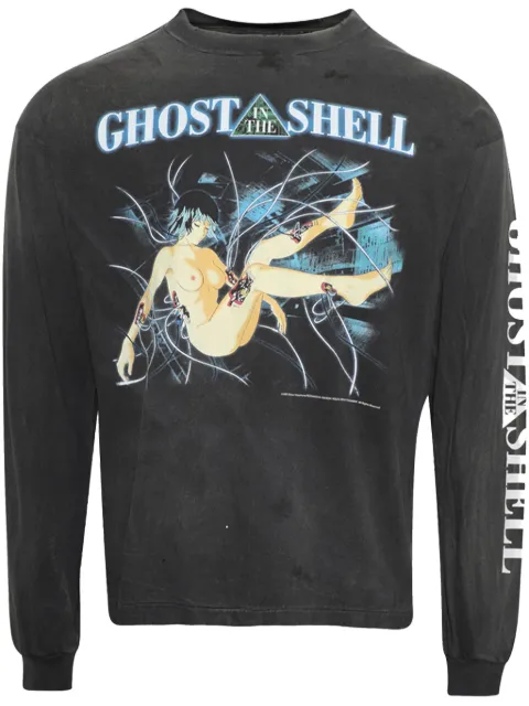 SAINT MXXXXXX Ghost In The Shell T-shirt Black SMYS10000C34