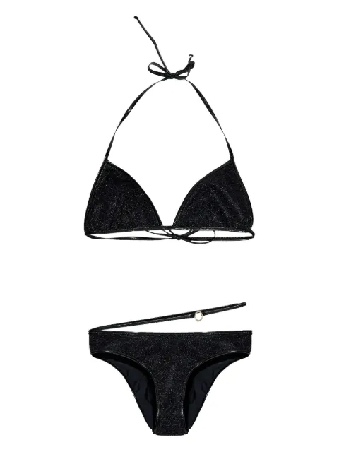Oséree lurex bikini Black LES250